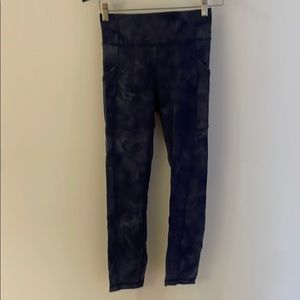 Lululemon Invigorate Tight Diamond Dye